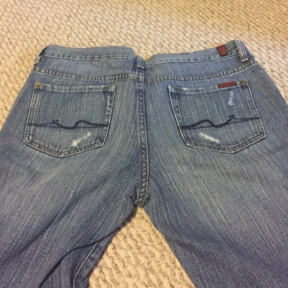 100% Authentic 7 for all Mankind boot cut jeans! - Picture 3 of 3