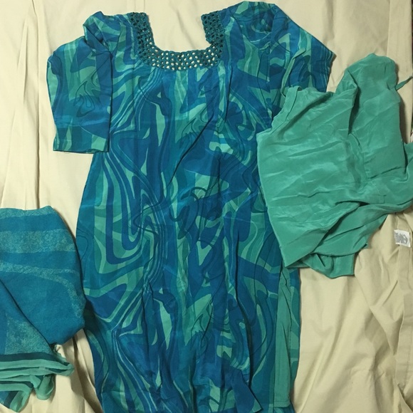 Traditional Indian pajami suit