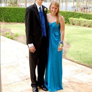 Strapless Formal Gown (Old Prom Dress)