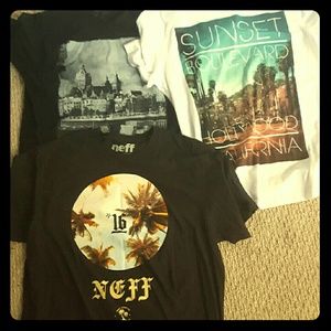 Short Sleeve Shirts from Zumiez and Forever 21