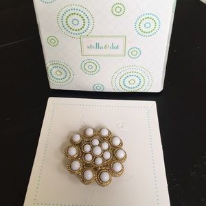 Paradise brooch - gold