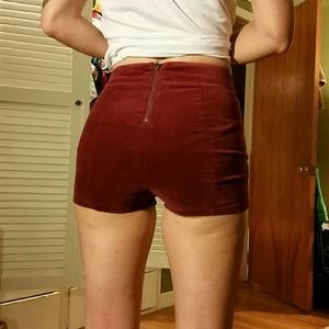 Mauve Kimchi Blue shorts from Urban Outfitters