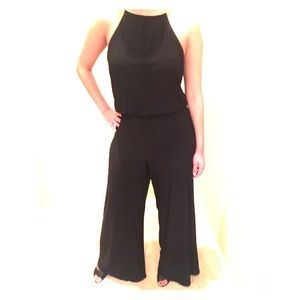 R&m Richards black jumpsuit