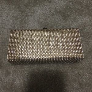 Crystal covered clutch