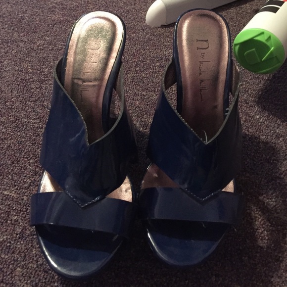 Blue heels