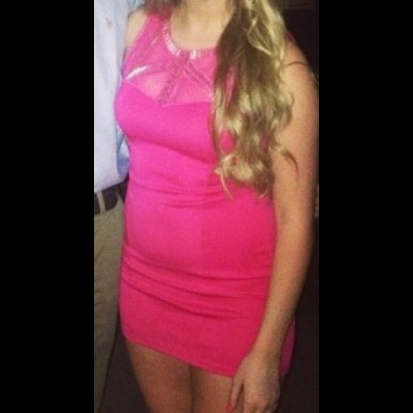 Hot Pink mini dress! - Picture 4 of 4