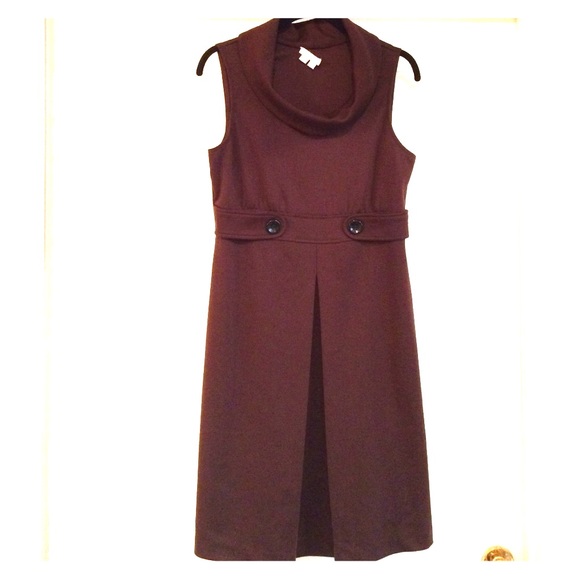 London Times brown jumper dress