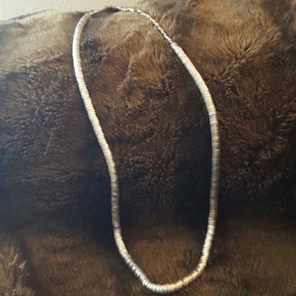 Silver necklace
