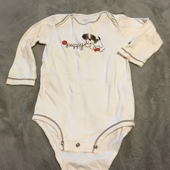 18 month carters long sleeve onesie puppy - Picture 1 of 4