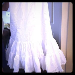 Wedding dress slip A-line silouette