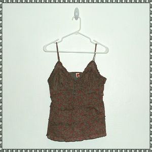 Pinkerton Anthropologie Floral Tank