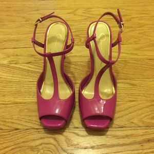 LOWEST PRICE Pink Jessica Simpson heels size:7 1/2