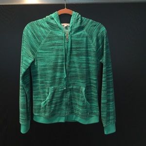 Juicy Couture Green/black Zip Up size M. Fabulous!