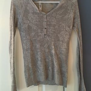 Aeropostale floral design sweater