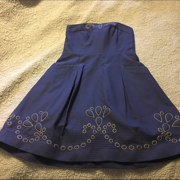 Lily Pulitzer Strapless Dress!