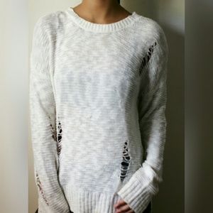 Distressed/Ripped Sweater