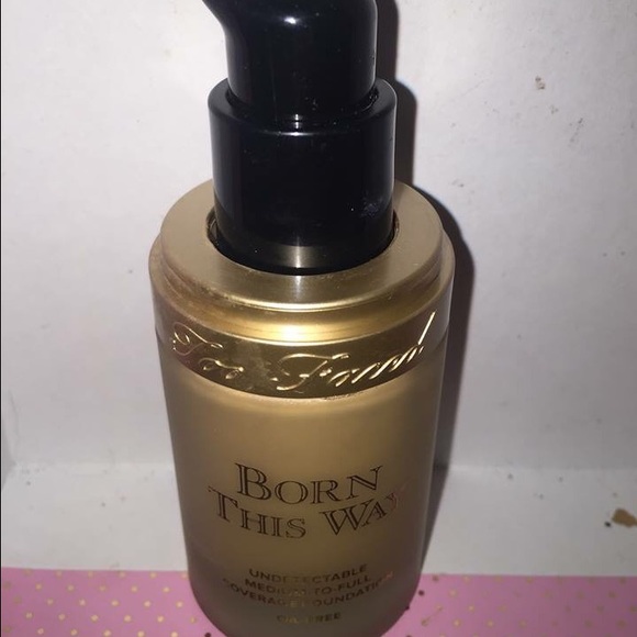 Too faced born this way foundation warm beige