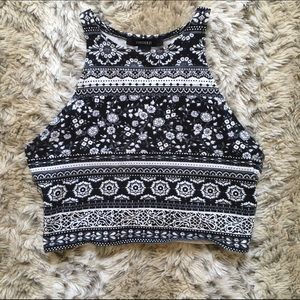 Halter crop top