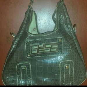 Chocolate Guess purse