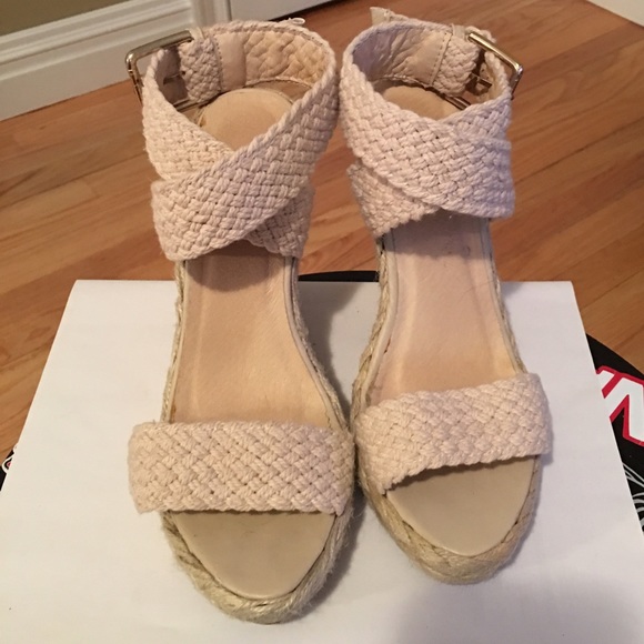 N.Y.L.A Braided Wedges