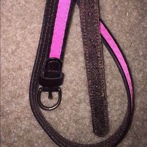 Pink Hollister Belt