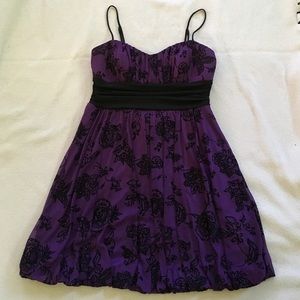Purple dress