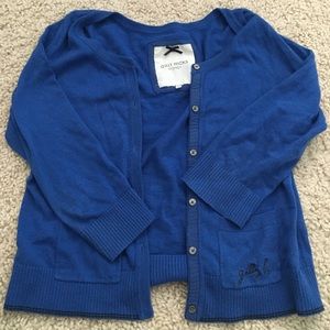 Gilly hicks blue sweater