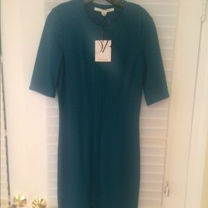 Diane Von Furstenberg Teal Dress