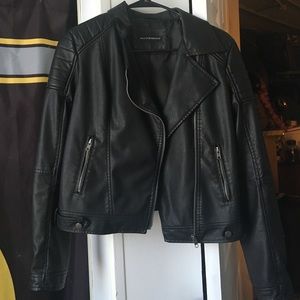 Brandy Melville Moto Leather Jacket