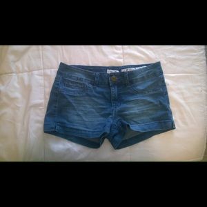 stylish soft jean shorts