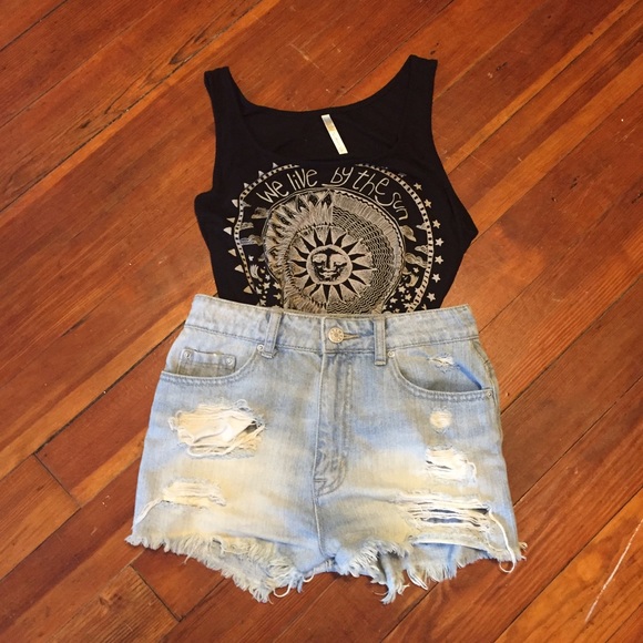 BDG Super High Rise Cheeky Shorts