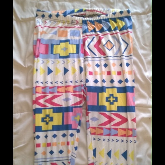 patterned leggings - Picture 2 of 2