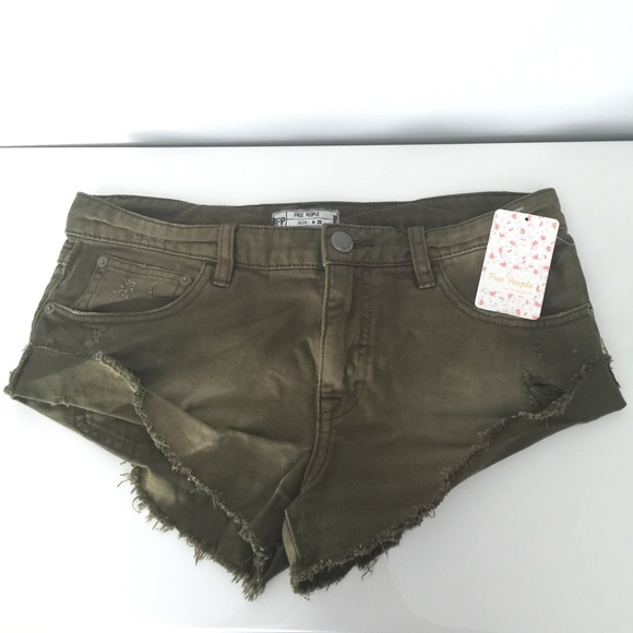 Free people army shorts. New with tag - Picture 2 of 4