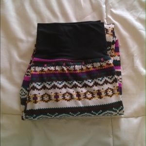 patterned leggings