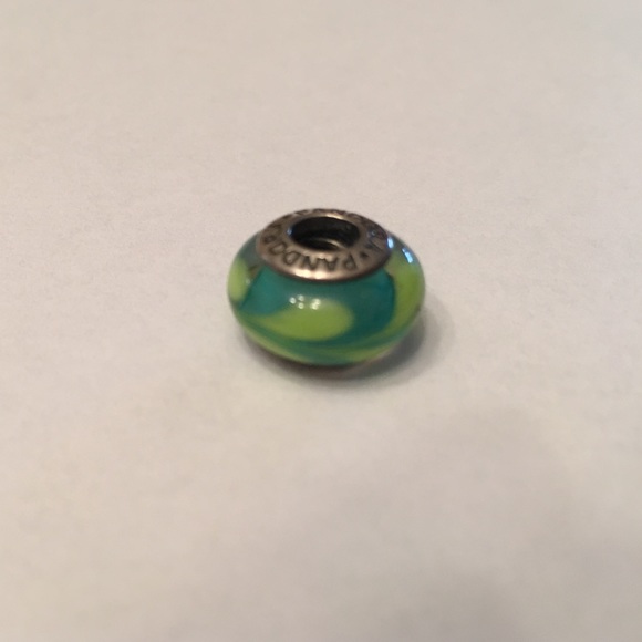 Green Pandora Bead