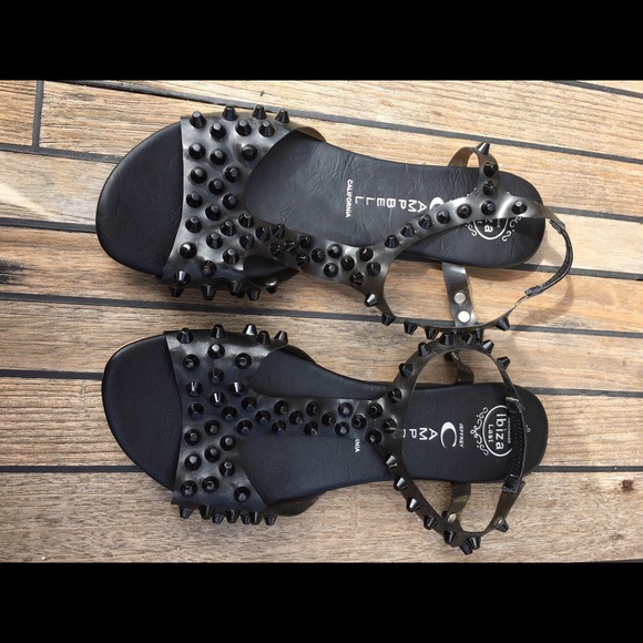 Jeffery Campbell Ibiza stud sandals