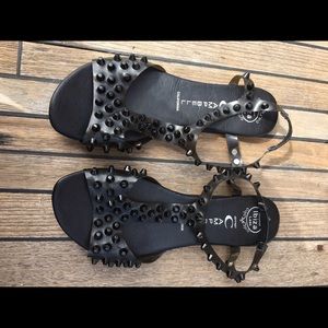 Jeffery Campbell Ibiza stud sandals