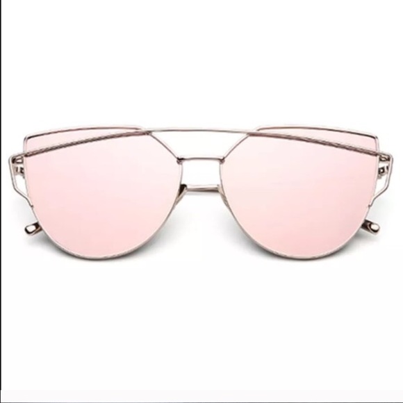 NEW Pink Mirror Sunglasses