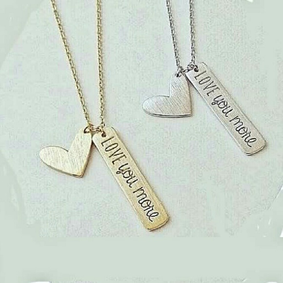 Jewelry - 🌼FLASH SALE🌼Love You More Necklace