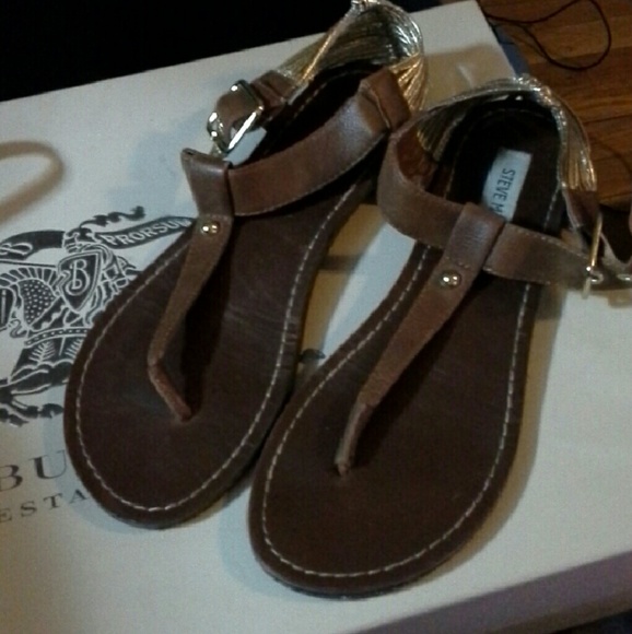 Steve madden leather sandals