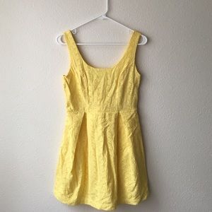 flower detail cotton dress