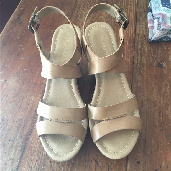 Maurice's Size 8 Strappy Wedges