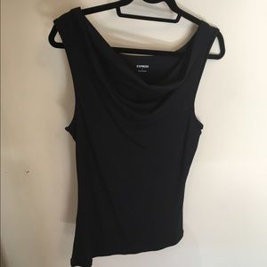 Express black sleeveless top
