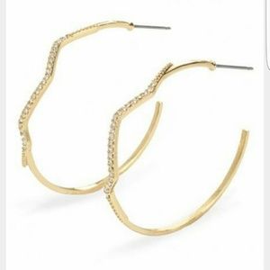 Stella and dot lightning hoops