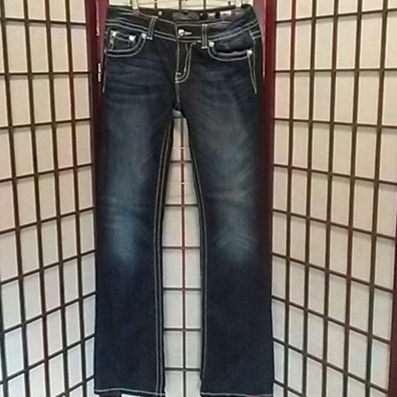 Miss Me Jeans JP5082B46 Boot size 30 Dk Blue