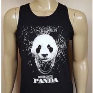 Tank top panda designer