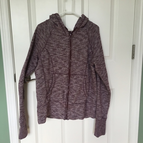 GAP Purple Heather GapFit Hoodie Re-Posh