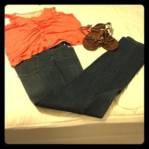 NY&CO Low Rise Skinny Curvy jeans