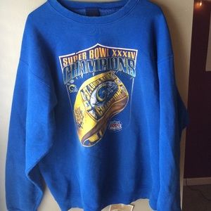 vintage st.louis rams sweatshirt