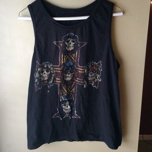 guns and roses bro tank